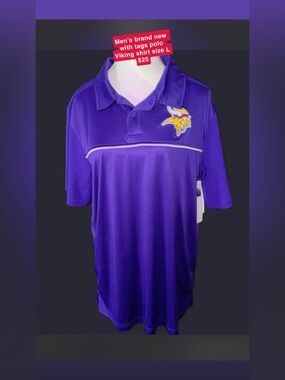 Purple Polo Shirt - Team Logo Short Sleeve